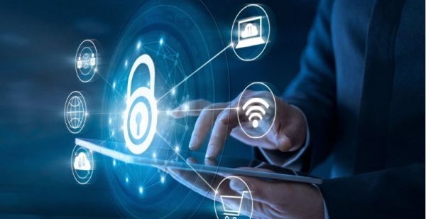 Looking at data on a touchscreen monitor