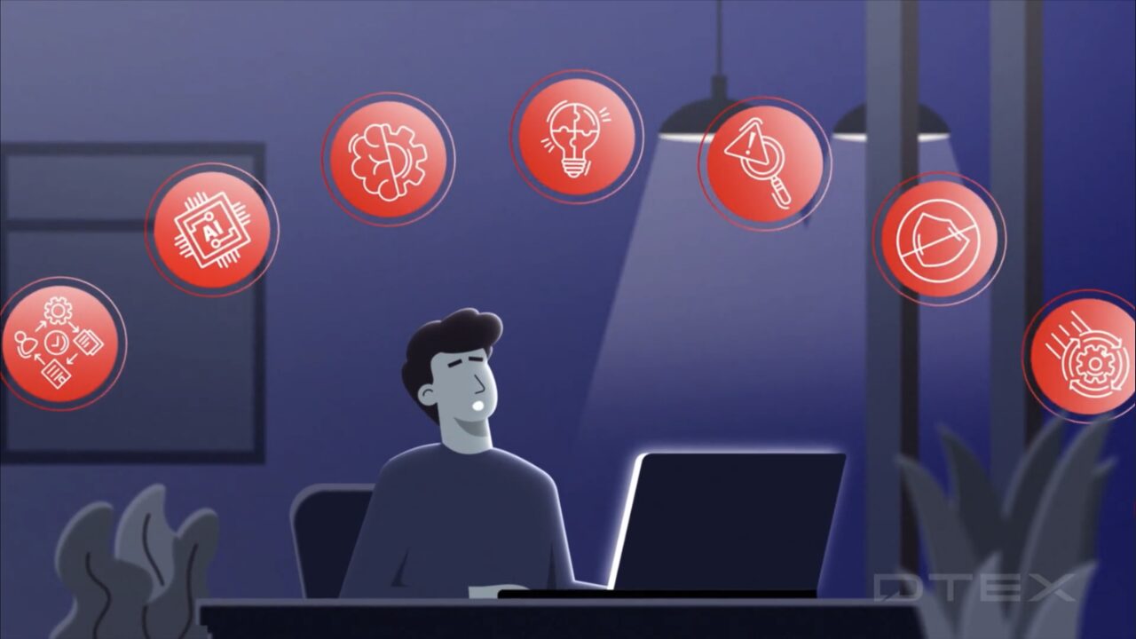 Risk-Adaptive DLP separates insider risk profiles from DLP events.