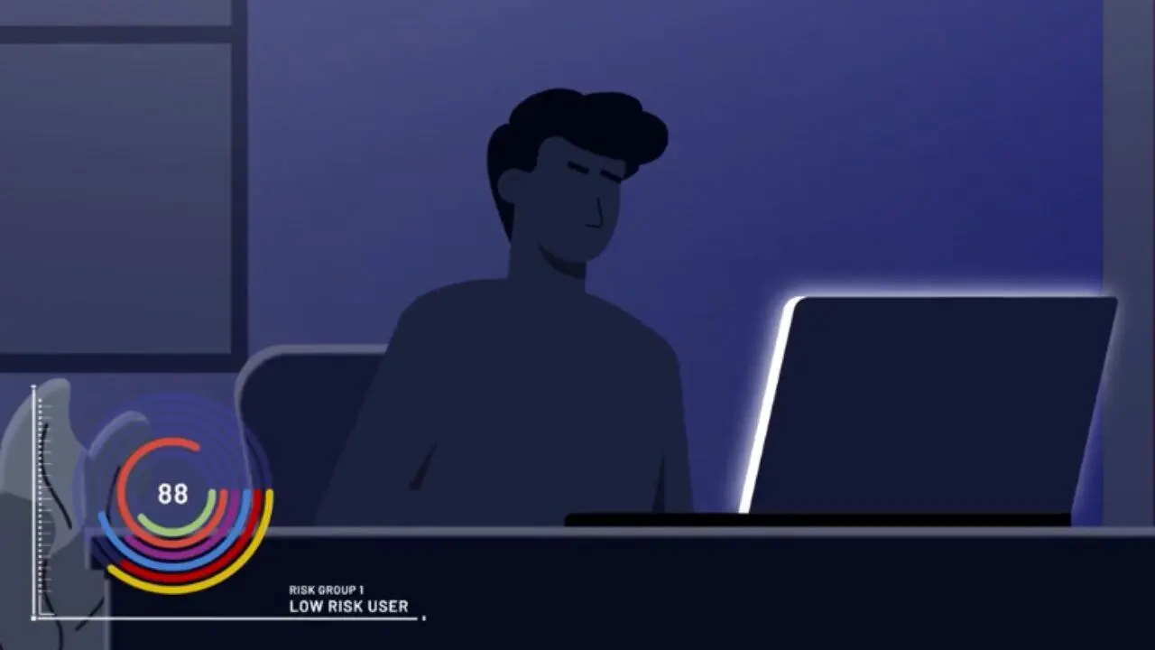 typing on a browser